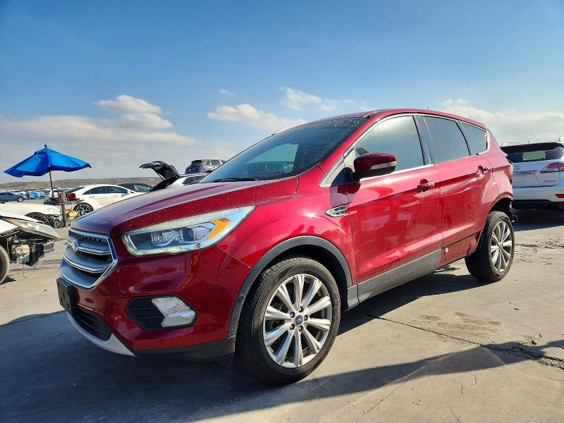 2017 FORD ESCAPE TIT — VIN 1FMCU0J95HUB72880