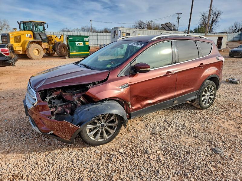 2018 FORD ESCAPE TIT — VIN 1FMCU0J9XJUA70108