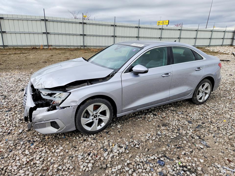 2022 AUDI A3 — VIN WAUAUDGY3NA060963