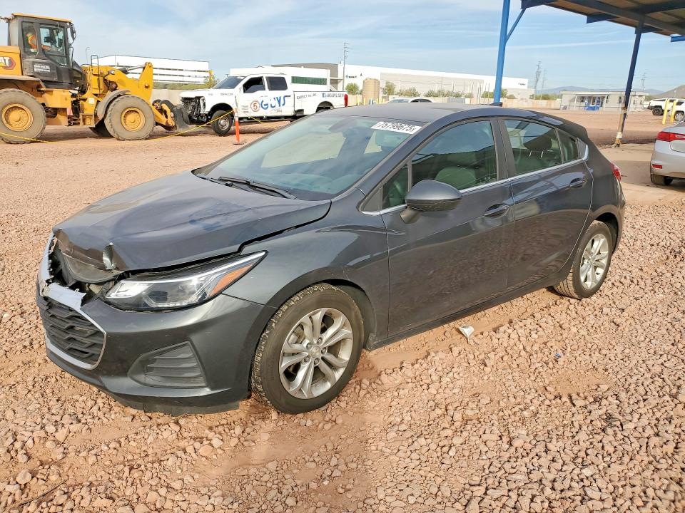 2019 CHEVROLET CRUZE LT — VIN 3G1BE6SM7KS557618