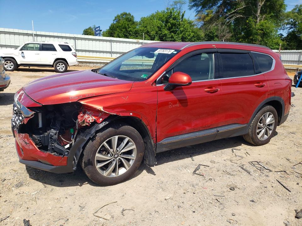 2019 HYUNDAI SANTA FE — VIN 5NMS3CAD2KH029151