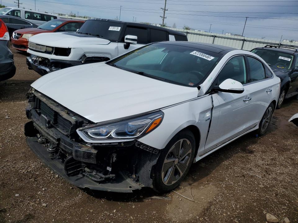 2019 HYUNDAI SONATA HYBRID — VIN KMHE34L34KA087579