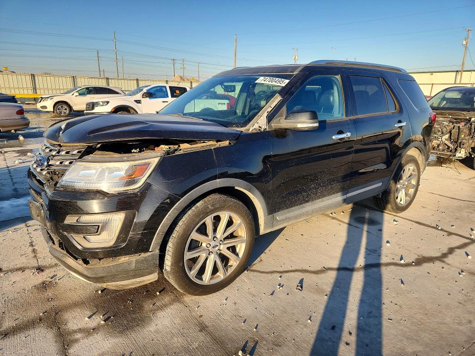 2017 FORD EXPLORER L — VIN 1FM5K8F81HGC93210