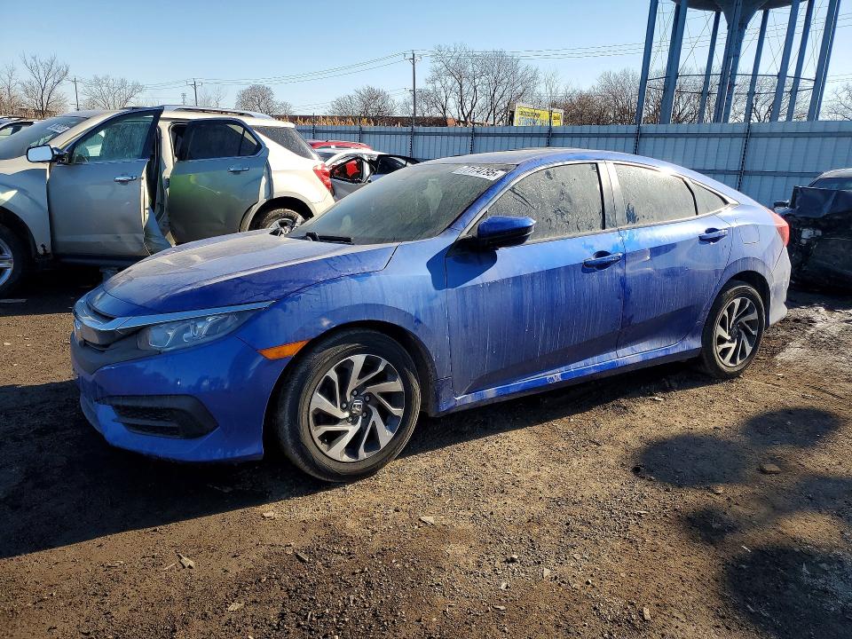 2016 HONDA CIVIC — VIN 19XFC2F76GE068600