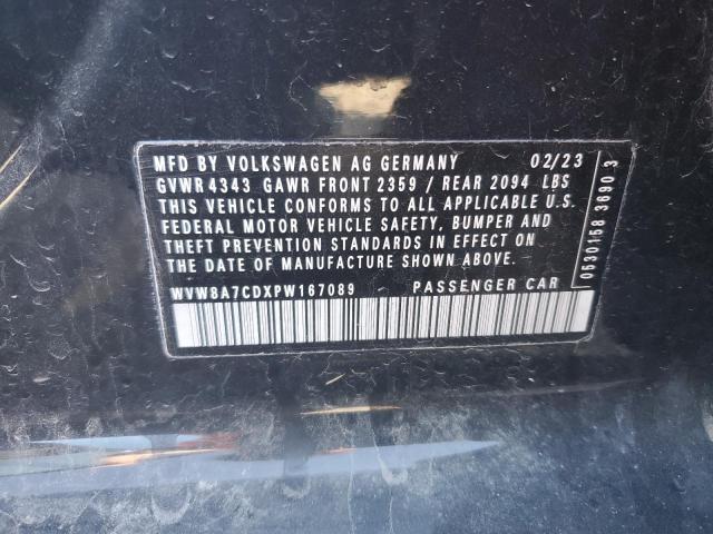 WVW8A7CDXPW167089
