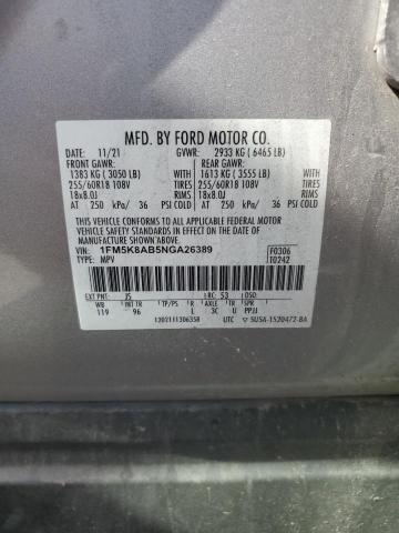 1FM5K8AB5NGA26389