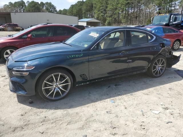 2022 GENESIS G70 — VIN KMTG34TA1NU091010