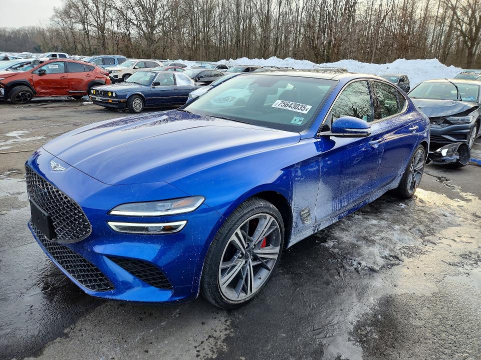 2025 GENESIS G70 — VIN KMTG34SCXSU150747