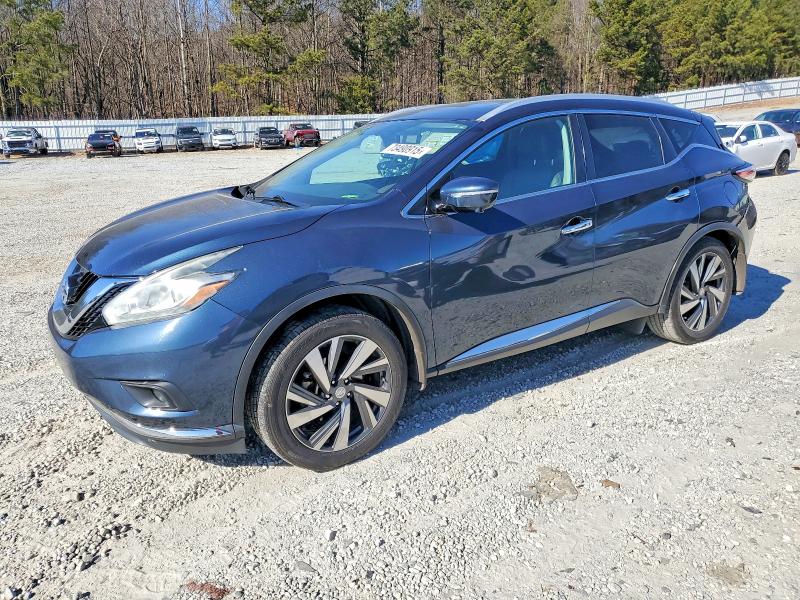 2015 NISSAN MURANO S — VIN 5N1AZ2MG9FN231449