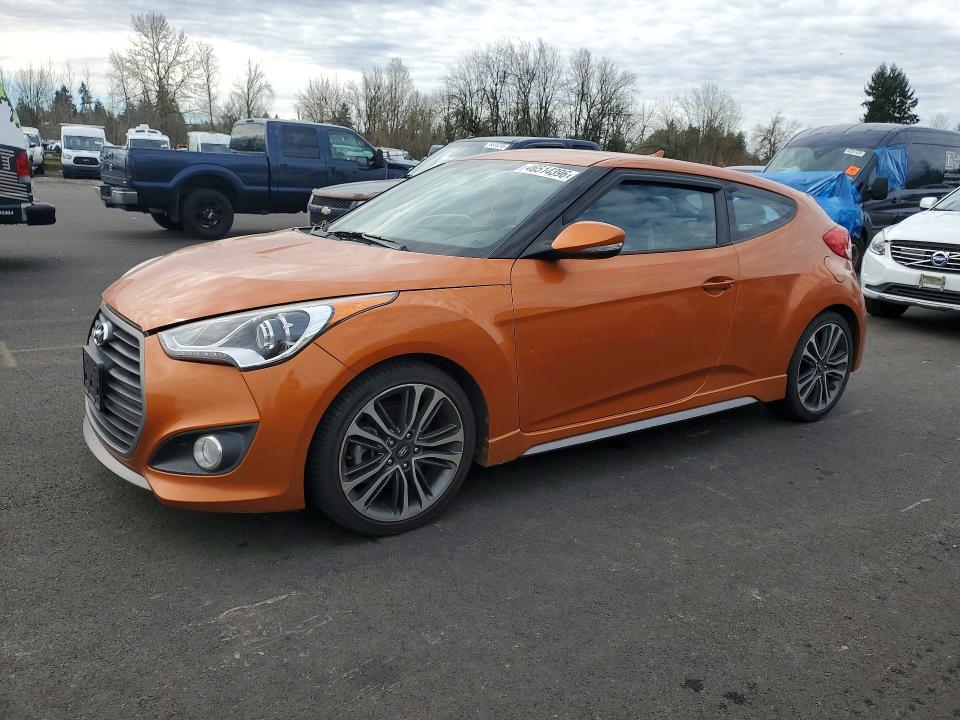 2016 HYUNDAI VELOSTER — VIN KMHTC6AE6GU263349