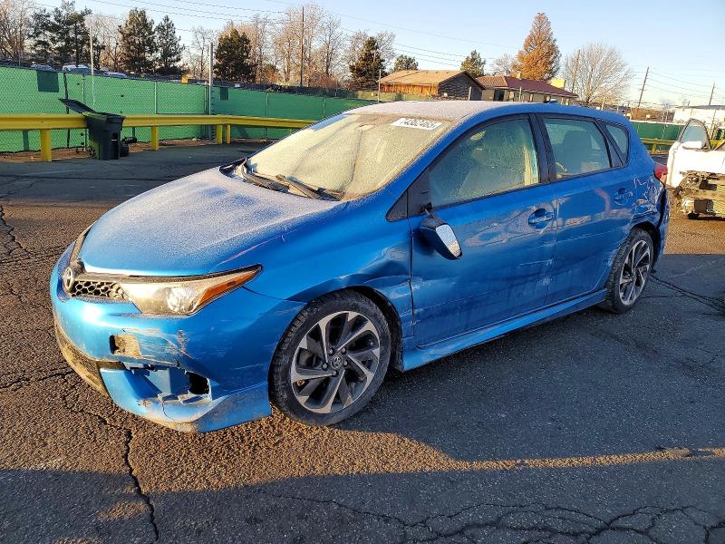 2017 TOYOTA COROLLA IM — VIN JTNKARJE6HJ535839