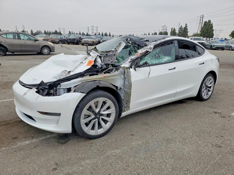 2022 TESLA MODEL 3 — VIN 5YJ3E1EAXNF302703
