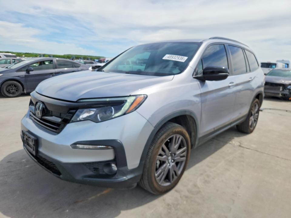 2022 HONDA PILOT — VIN 5FNYF6H39NB072570