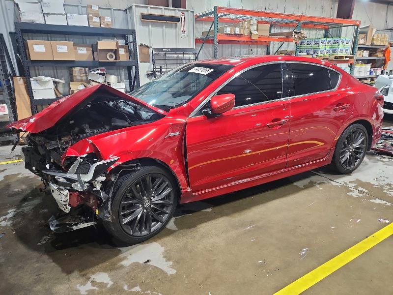 2022 ACURA ILX PREMIU — VIN 19UDE2F80NA004841