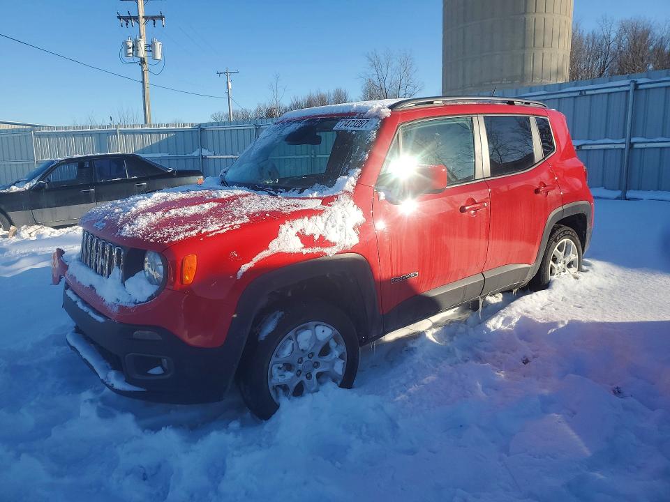 2017 JEEP RENEGADE L — VIN ZACCJBBB4HPE49191