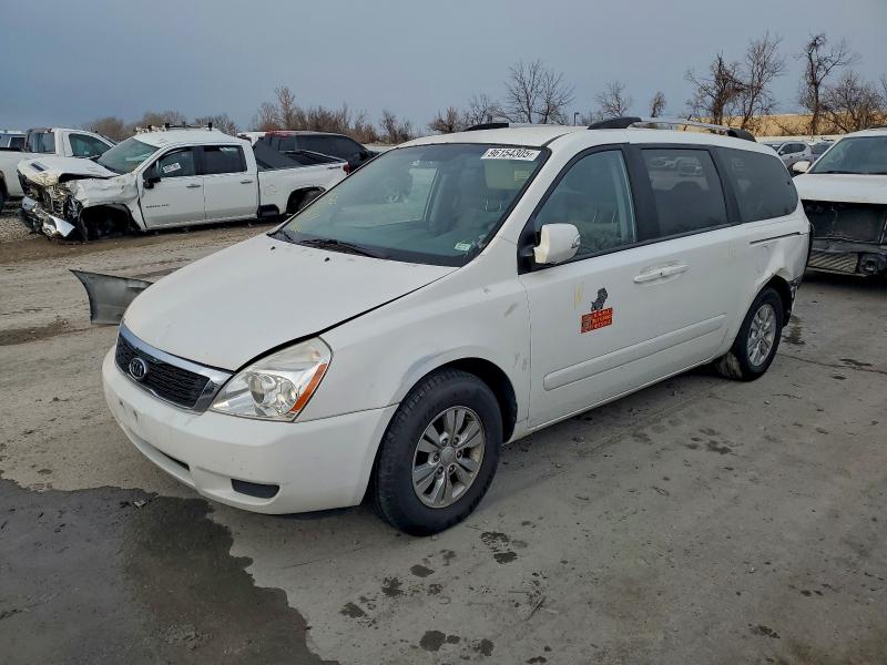 2012 KIA SEDONA LX — VIN KNDMG4C75C6491552