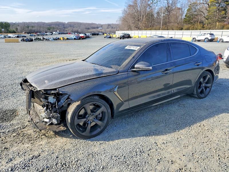 2020 GENESIS G70 PRESTI — VIN KMTG44LAXLU045458