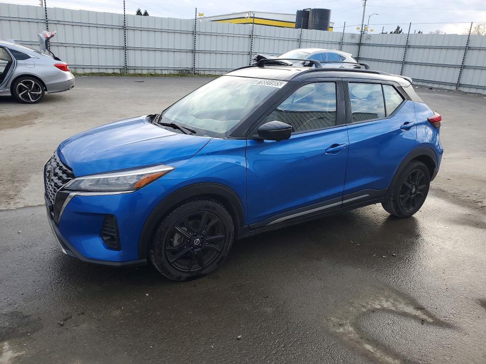 2021 NISSAN KICKS SR — VIN 3N1CP5DV7ML464474