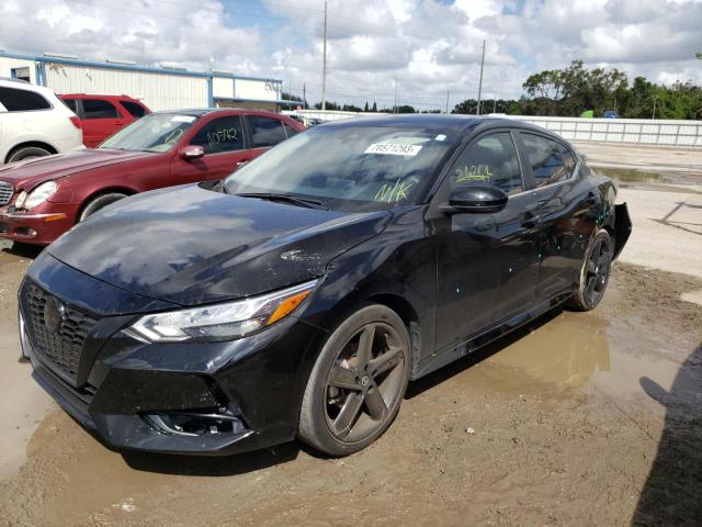 2022 NISSAN SENTRA SR — VIN 3N1AB8DV0NY301631