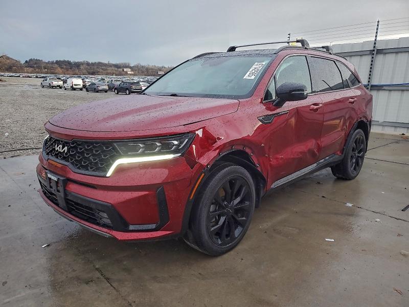 2022 KIA SORENTO SX — VIN 5XYRKDLF3NG135368