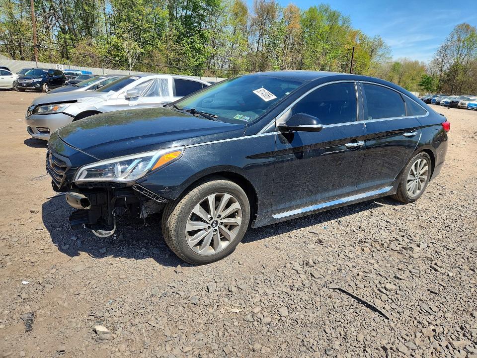 2017 HYUNDAI SONATA — VIN 5NPE34AF1HH513070