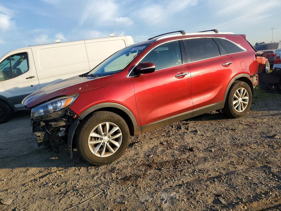 2018 KIA SORENTO LX — VIN 5XYPG4A36JG344972