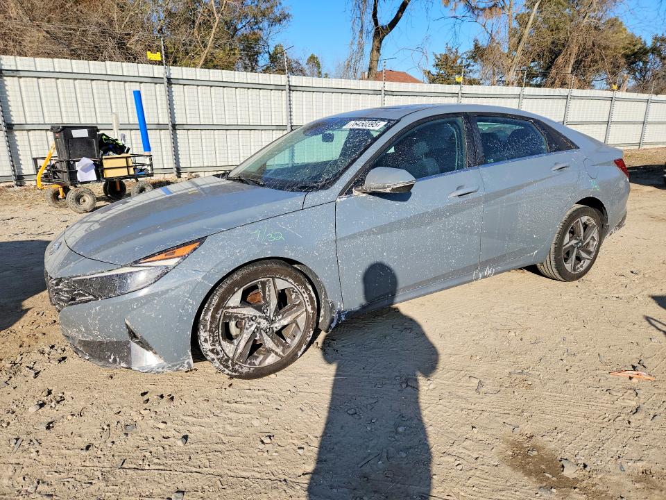 2022 HYUNDAI ELANTRA — VIN KMHLN4AG7NU217283