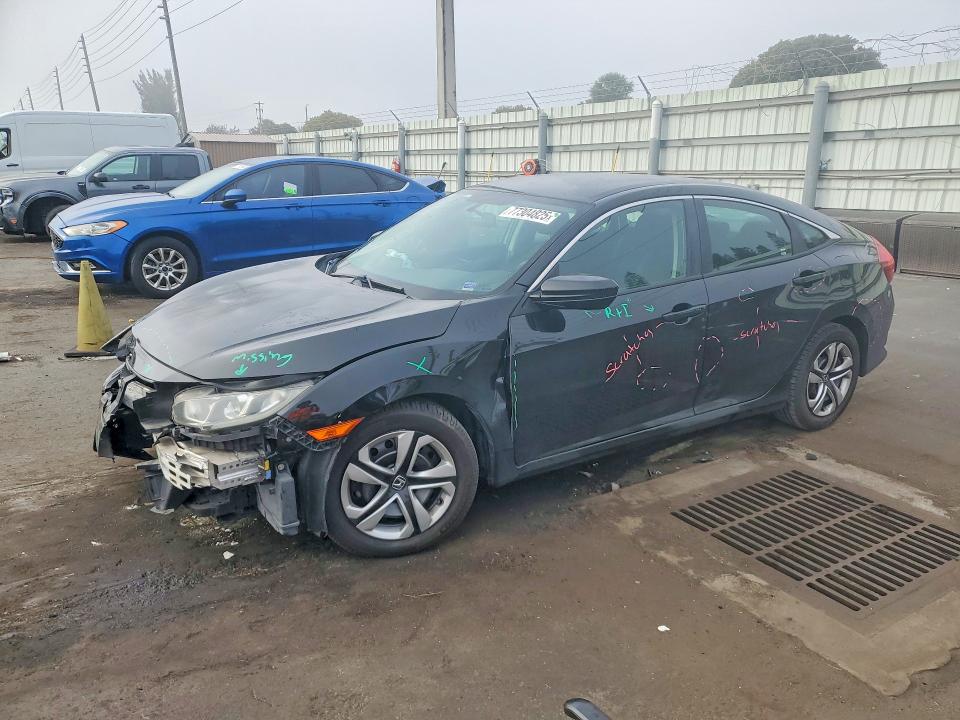 2016 HONDA CIVIC — VIN 19XFC2F52GE066499