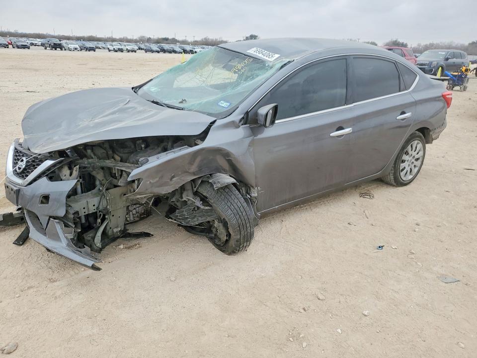 2019 NISSAN SENTRA S — VIN 3N1AB7AP6KY286323