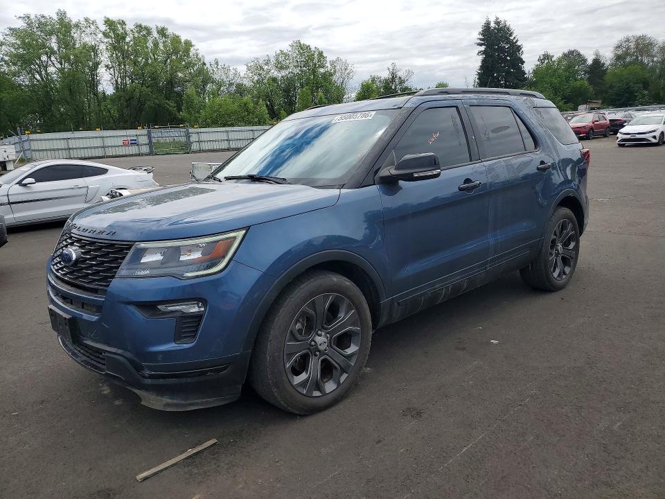 2018 FORD EXPLORER — VIN 1FM5K8GT3JGA81479