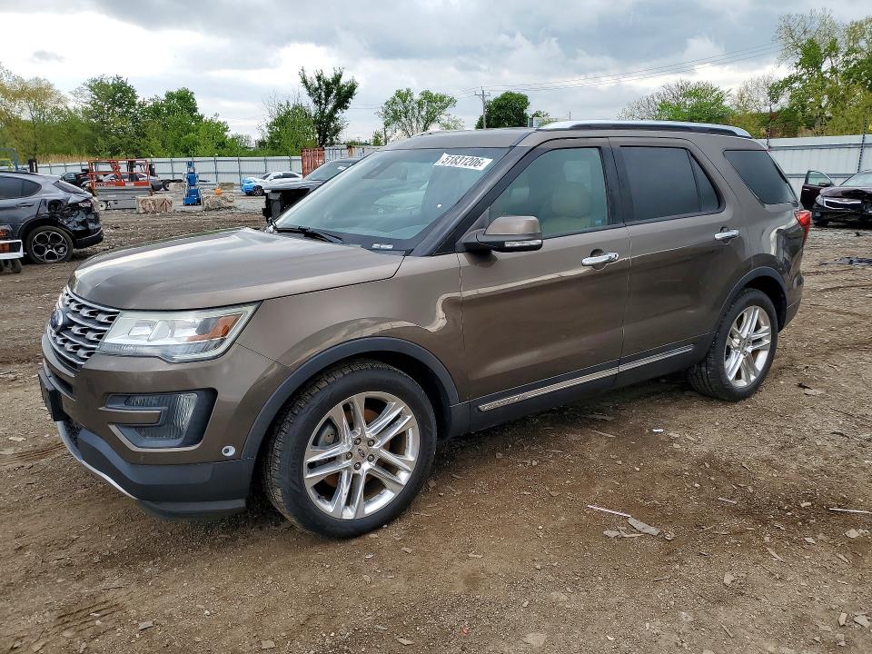 2016 FORD EXPLORER — VIN 1FM5K7F80GGA69418