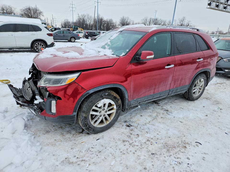 2015 KIA SORENTO LX — VIN 5XYKT3A61FG646381