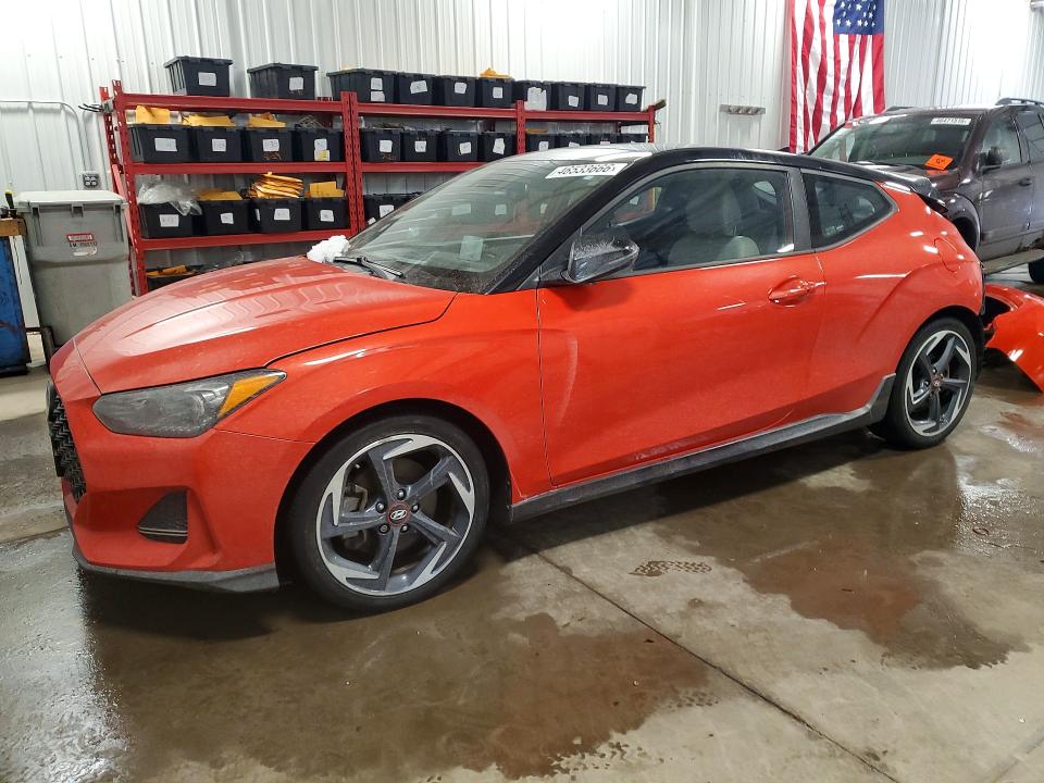 2019 HYUNDAI VELOSTER — VIN KMHTH6AB2KU014322