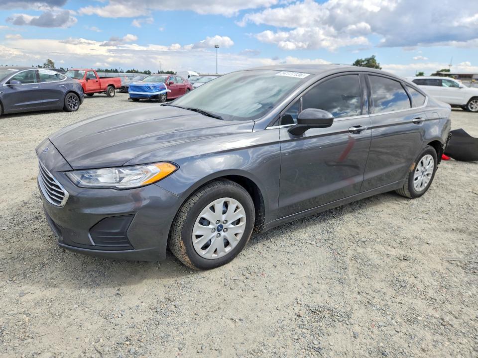2019 FORD FUSION — VIN 3FA6P0G78KR178272