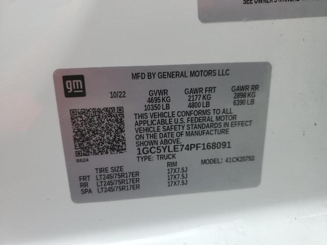 1GC5YLE74PF168091