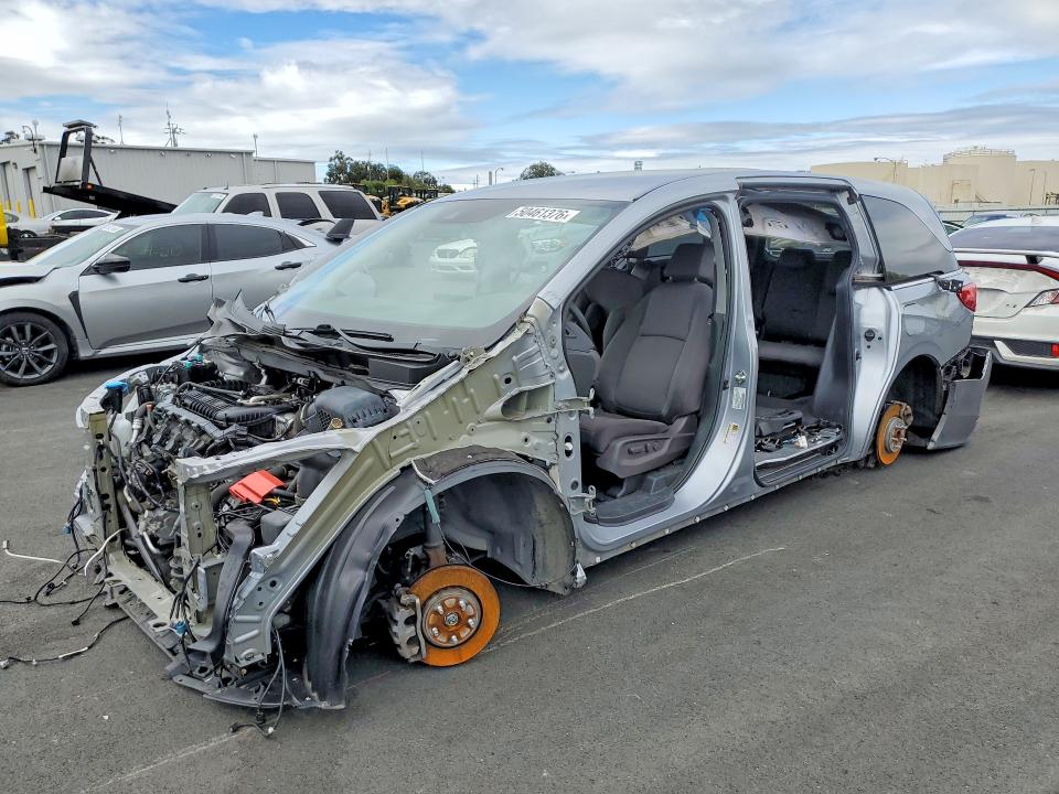 2019 HONDA ODYSSEY — VIN 5FNRL6H57KB049766