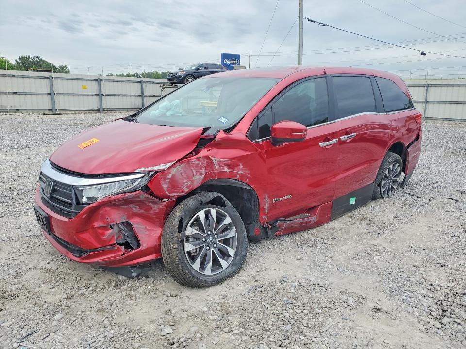 2022 HONDA ODYSSEY — VIN 5FNRL6H74NB067857