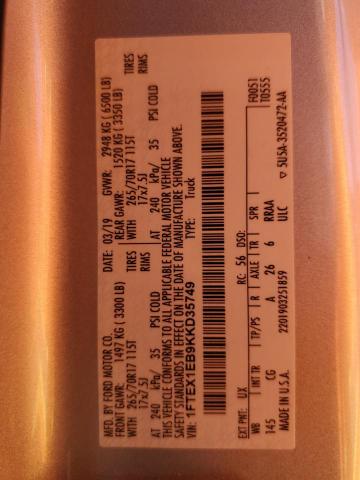 1FTEX1EB9KKD35749
