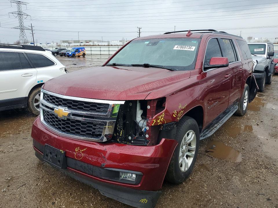 2016 CHEVROLET SUBURBAN — VIN 1GNSKHKC4GR396956