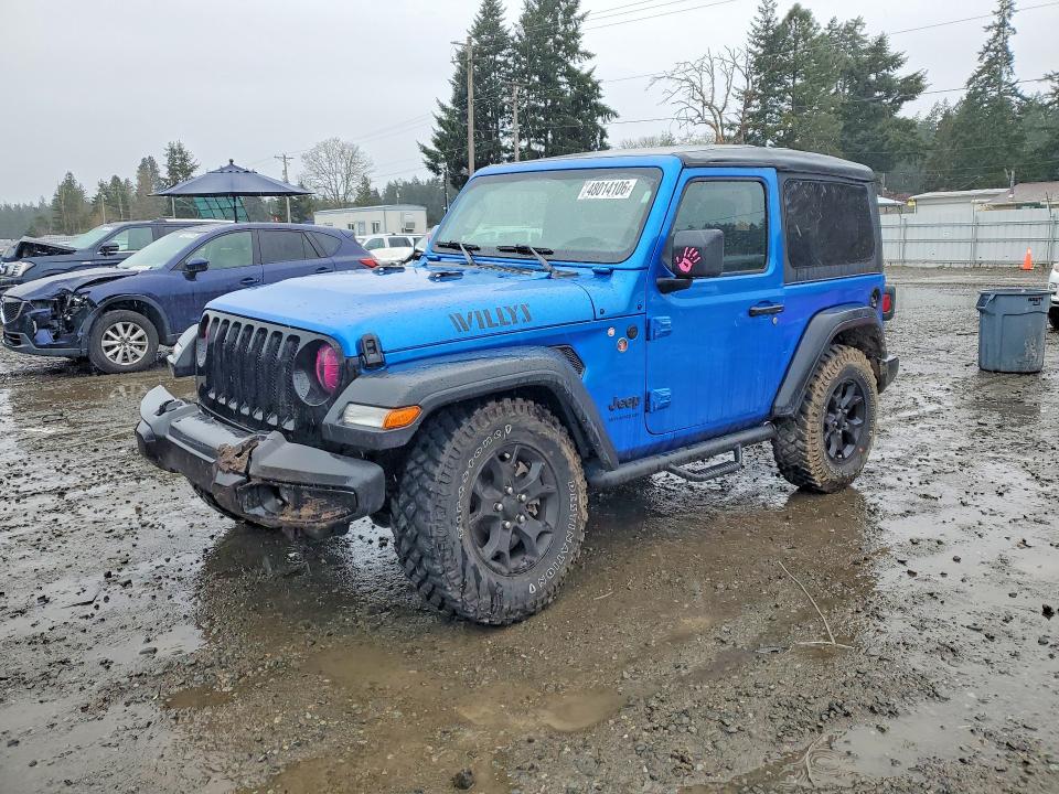2021 JEEP WRANGLER — VIN 1C4GJXAN0MW741248