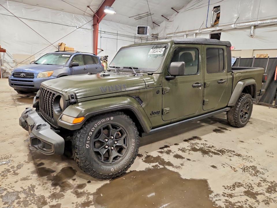 2021 JEEP GLADIATOR — VIN 1C6HJTAG1ML574485