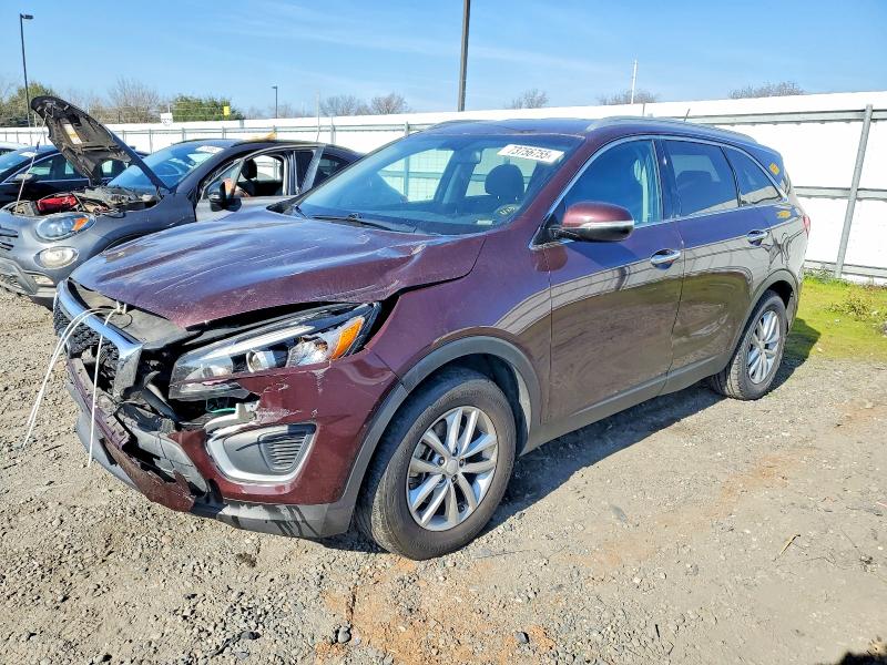 2018 KIA SORENTO LX — VIN 5XYPG4A54JG376076