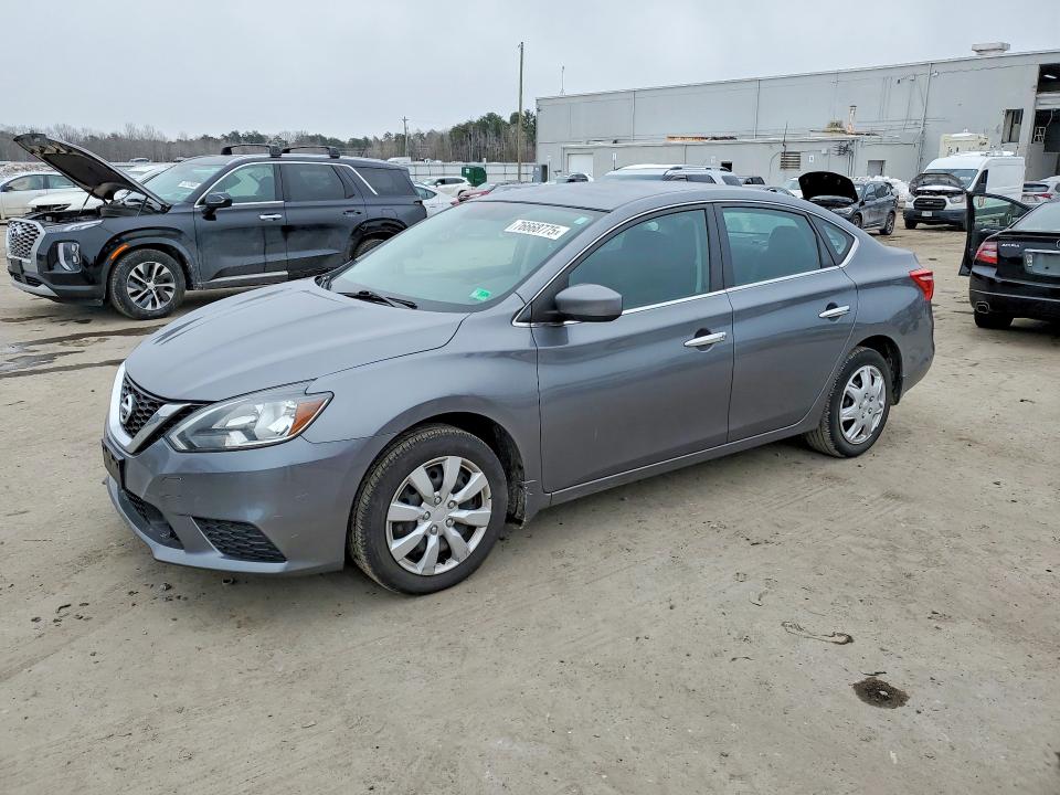 2019 NISSAN SENTRA S — VIN 3N1AB7AP2KY435889