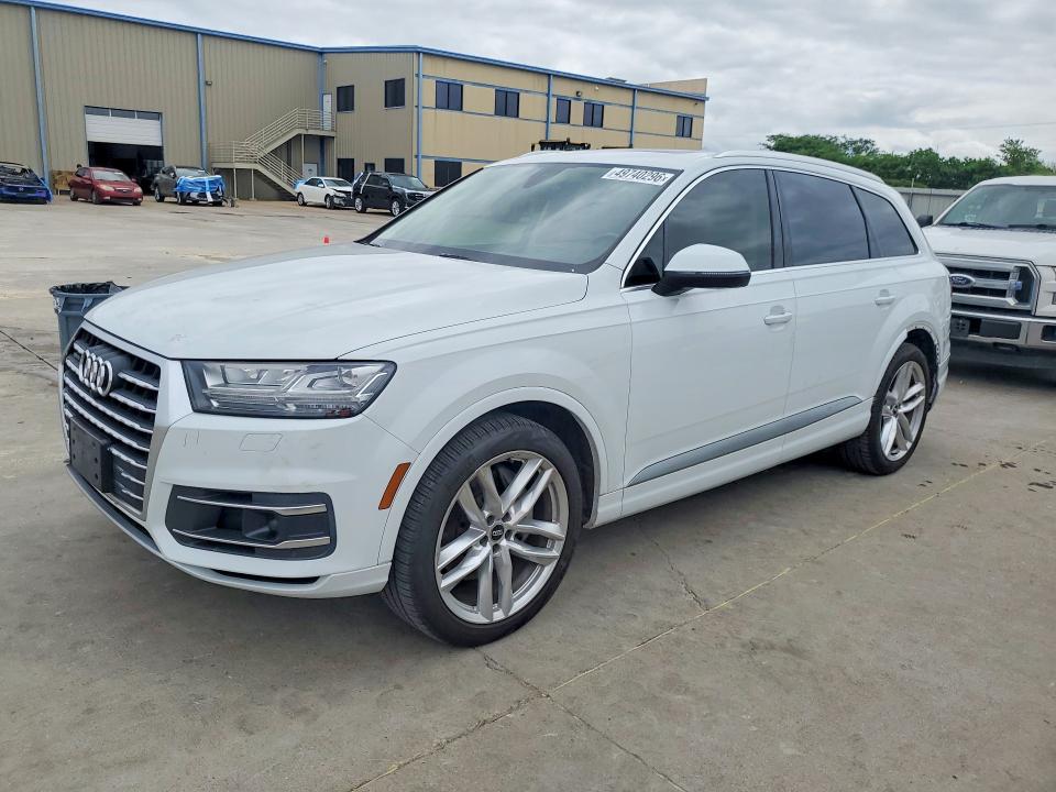 2018 AUDI Q7 — VIN WA1VAAF77JD054879