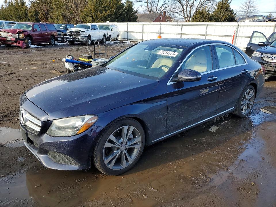 2016 MERCEDES-BENZ C — VIN WDDWF4JB8GR140387