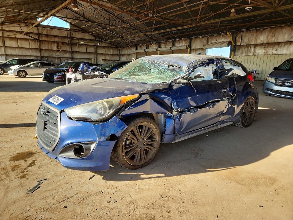 2016 HYUNDAI VELOSTER — VIN KMHTC6AE3GU286541
