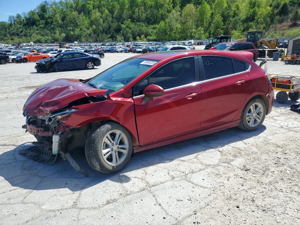 2017 CHEVROLET CRUZE — VIN 3G1BE6SM1HS550527