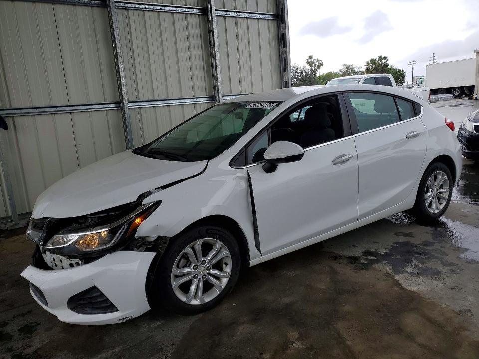 2019 CHEVROLET CRUZE — VIN 3G1BE6SM8KS562441