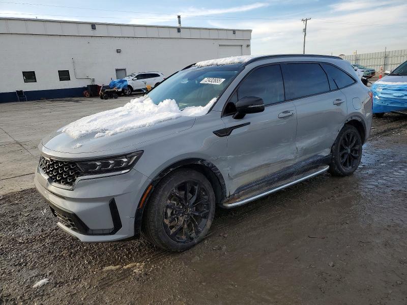 2022 KIA SORENTO SX — VIN 5XYRKDLF2NG128105