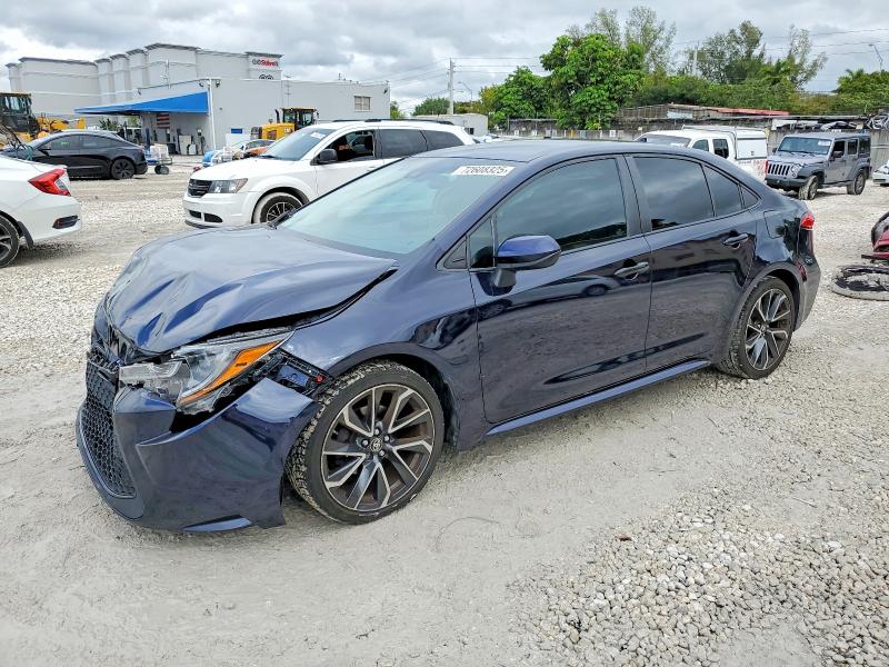 2021 TOYOTA COROLLA LE — VIN 5YFEPMAE5MP156324